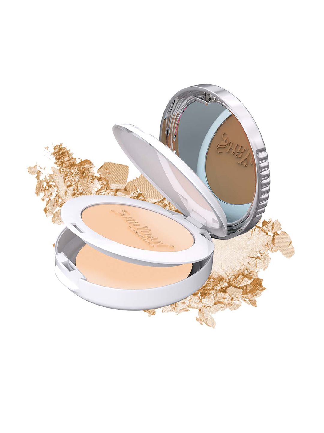SHRYOAN Lightweight 2 In 1 Ultra Silky Waterproof Premium Compact Powder 23g - Shade 01-image-16