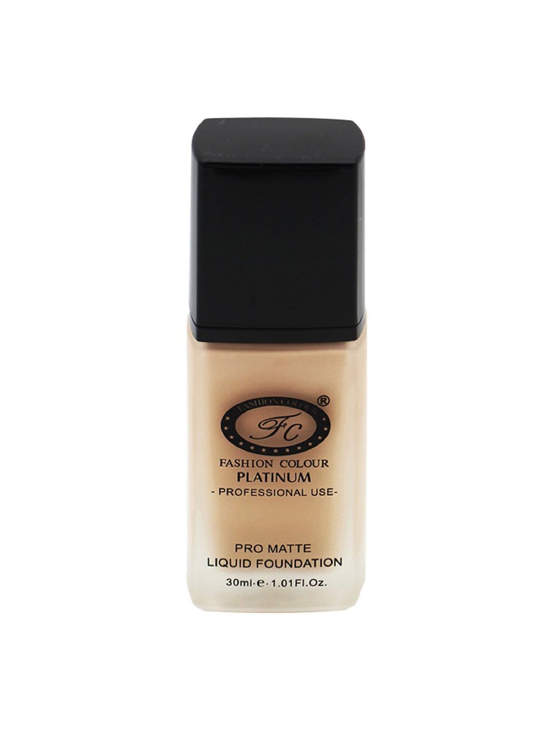 Fashion Colour Pro Matte Full Coverage Waterproof Liquid Foundation 30ml - Wheat-image-2