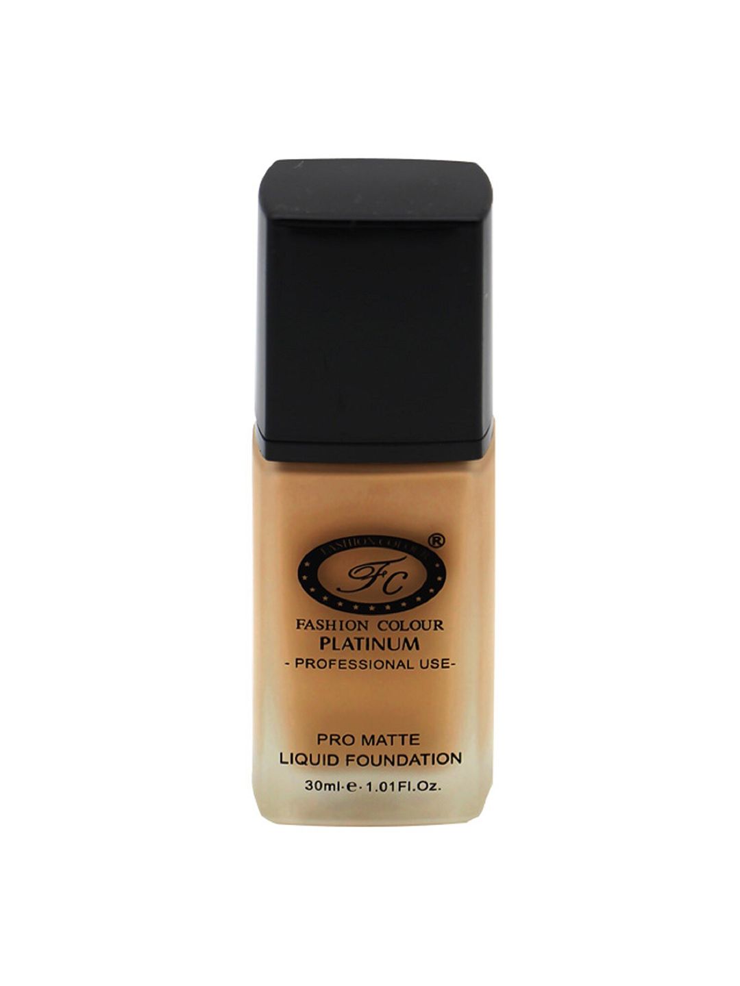 Fashion Colour Pro Matte Full Coverage Waterproof Liquid Foundation 30ml - Coffee-image-22