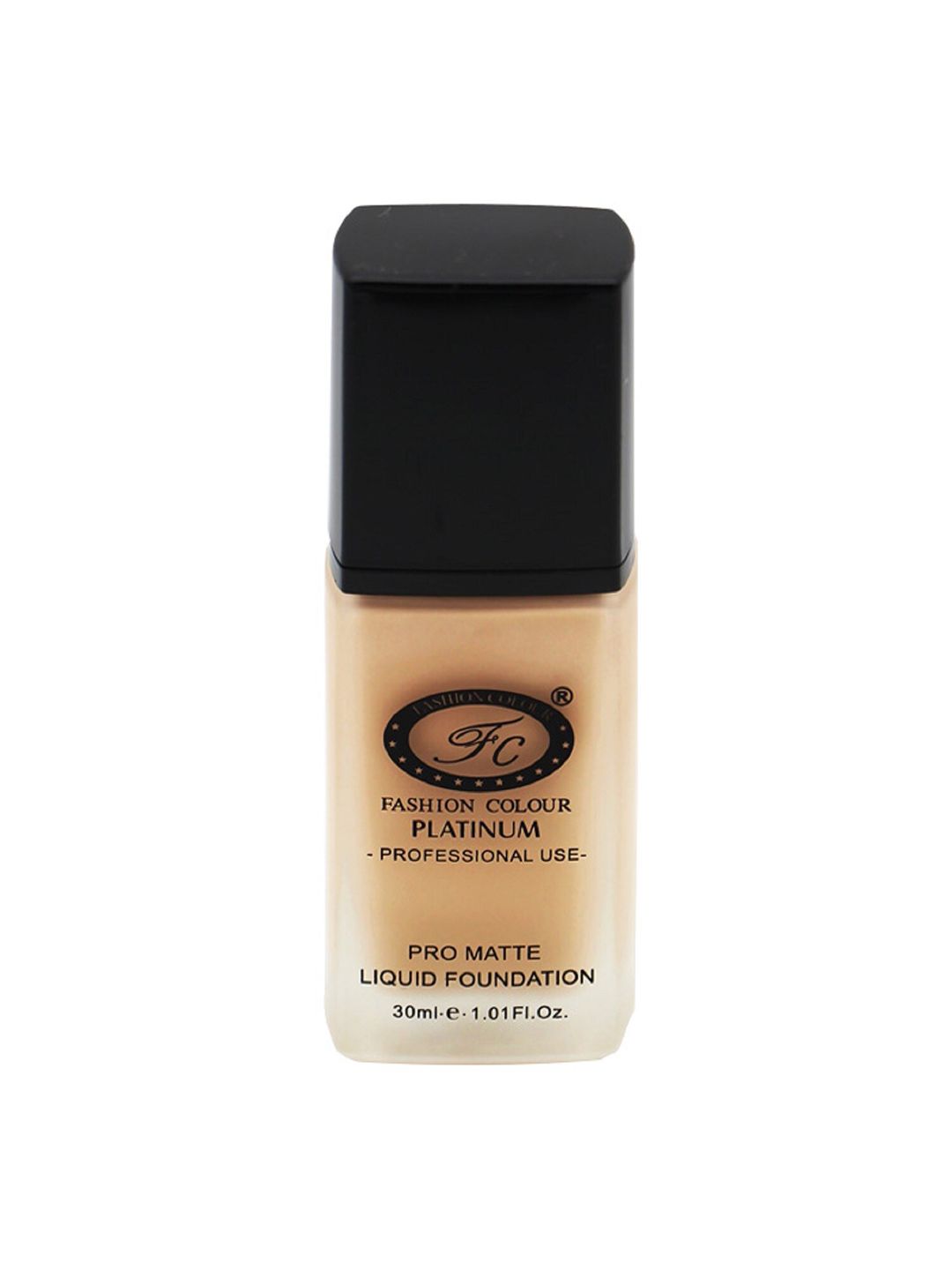 Fashion Colour Platinum Professional Use Pro Matte Liquid Foundation 30 ml - Buff-image-27