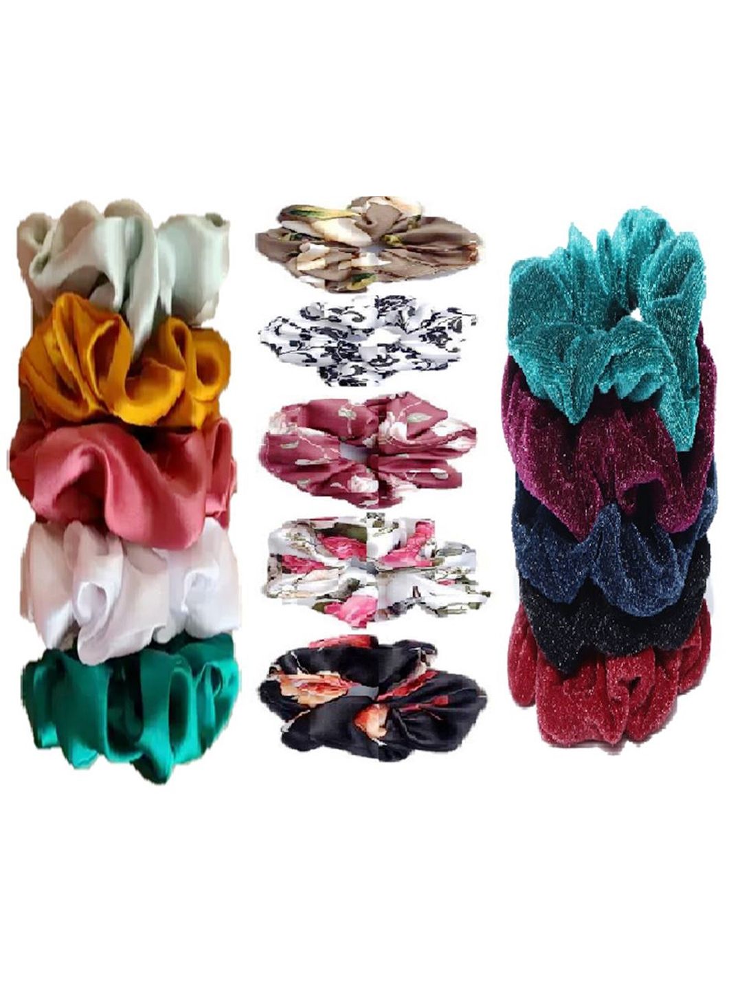 DIAN Multicolor Pack of 15 Ponytail Holders-image-23