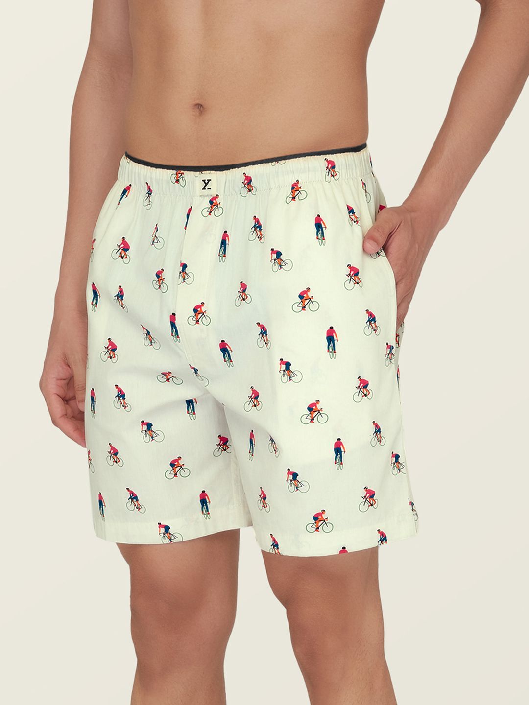 XYXX Men White Printed Pure Cotton Anti-Bacterial Boxers XYBOX53-picture-18