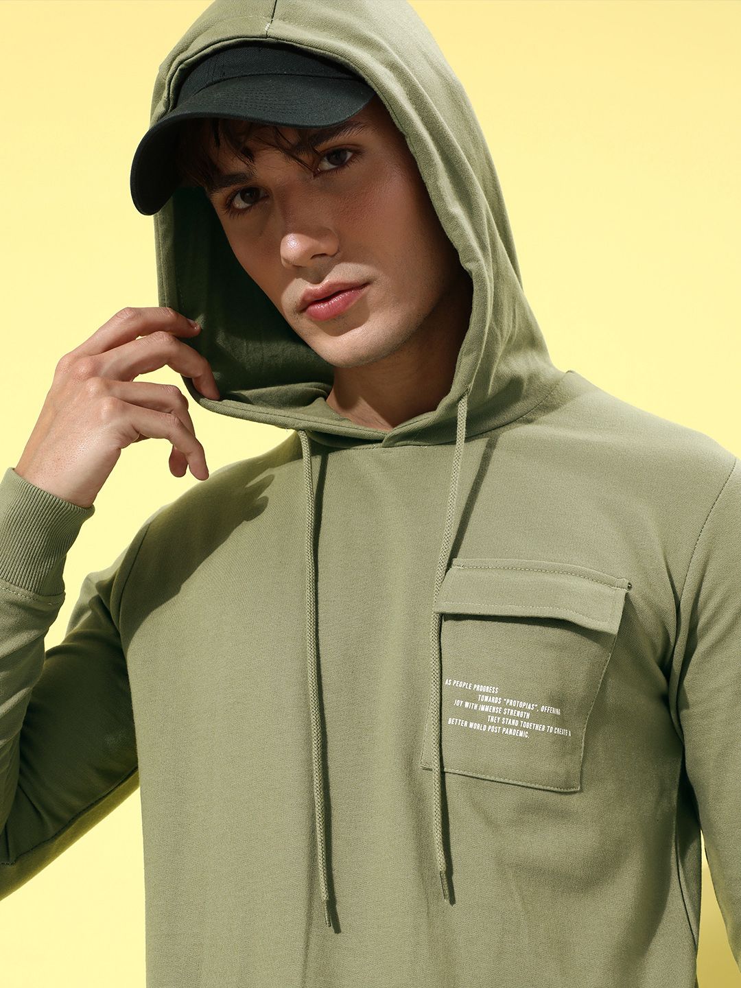 Mast & Harbour Men Hooded Sweatshirt-picture-20