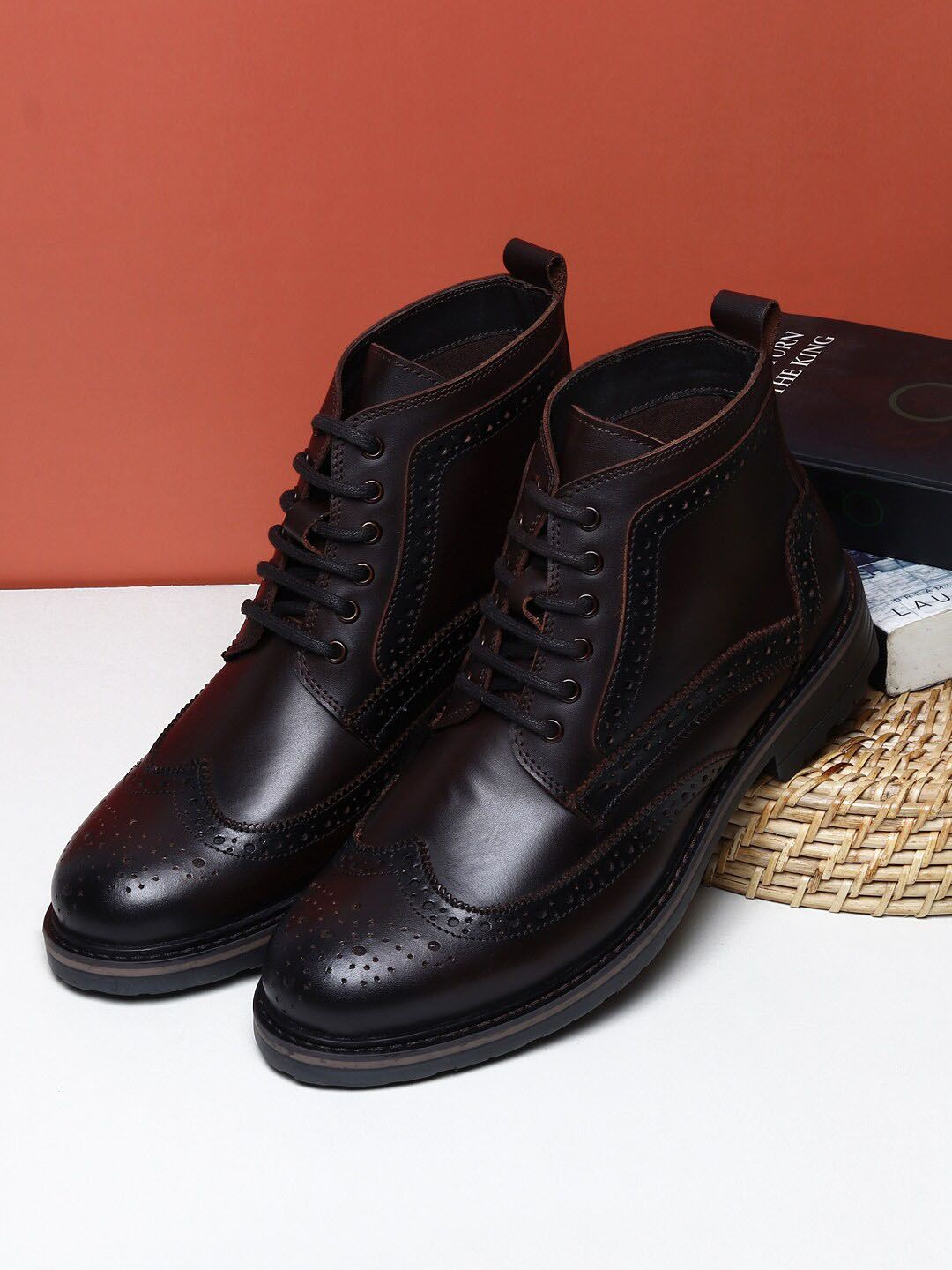 Teakwood leather clearance boots