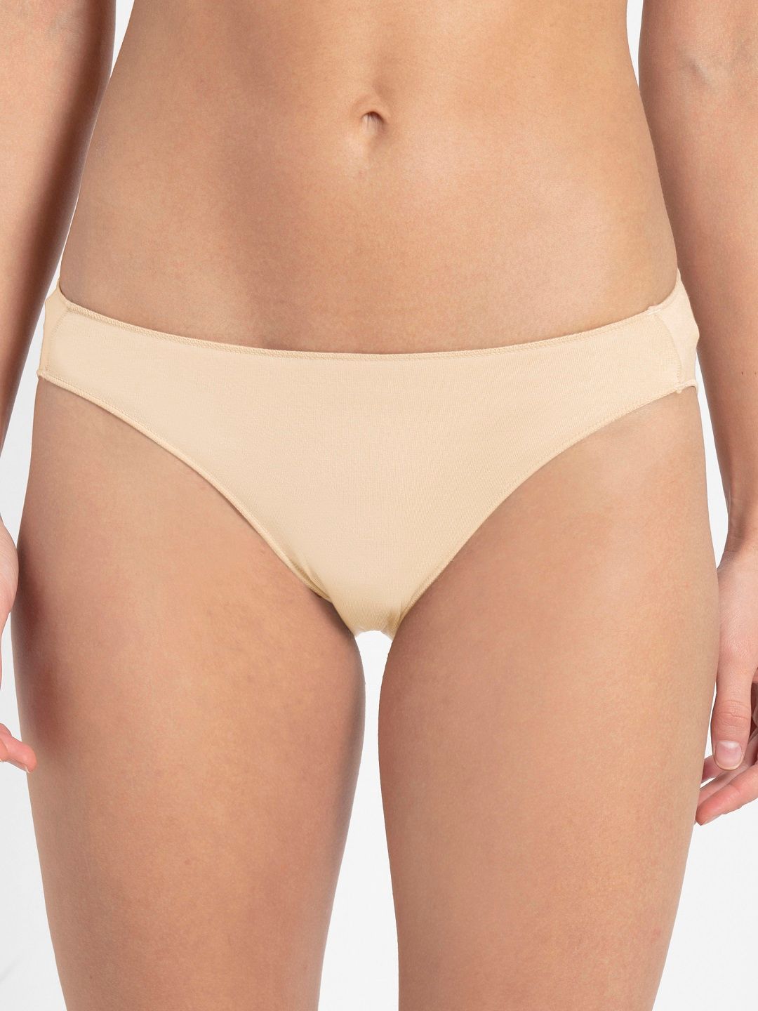 Jockey Women Nude-Coloured Solid Bikini Briefs-1803-picture-54