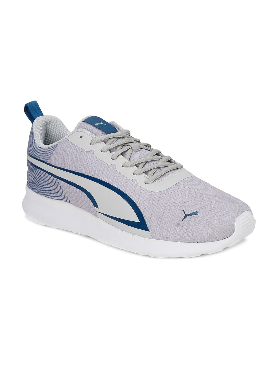 Puma Men Grey Solid Fire V2 Sneakers