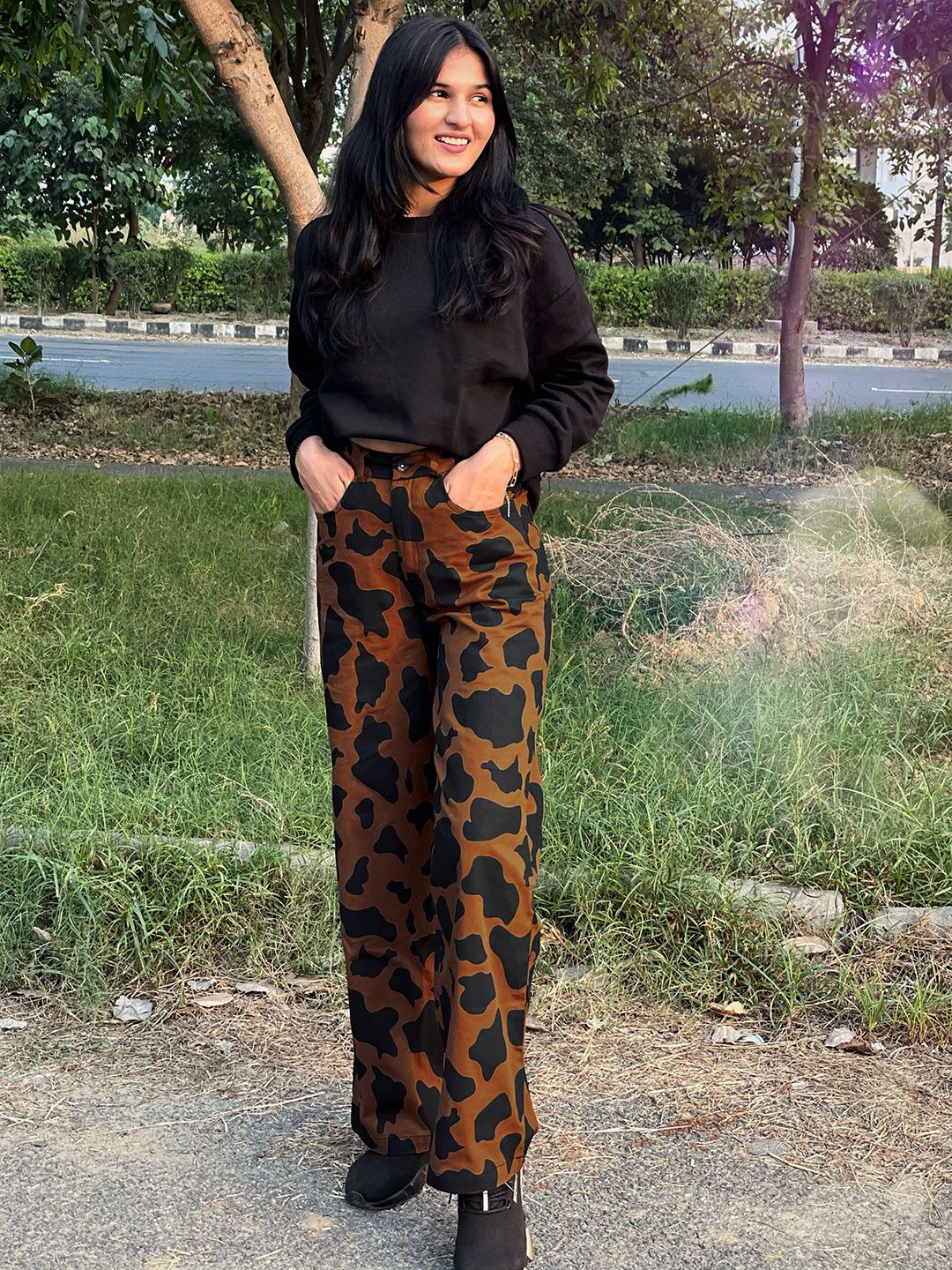 Boho Printed Trouser  LASTINCH