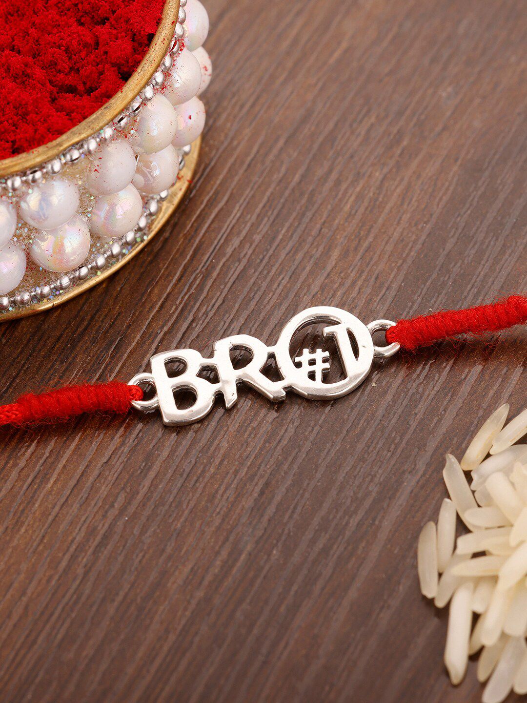 GIVA 925 Sterling Silver BEST BRO Rakhi-picture-32