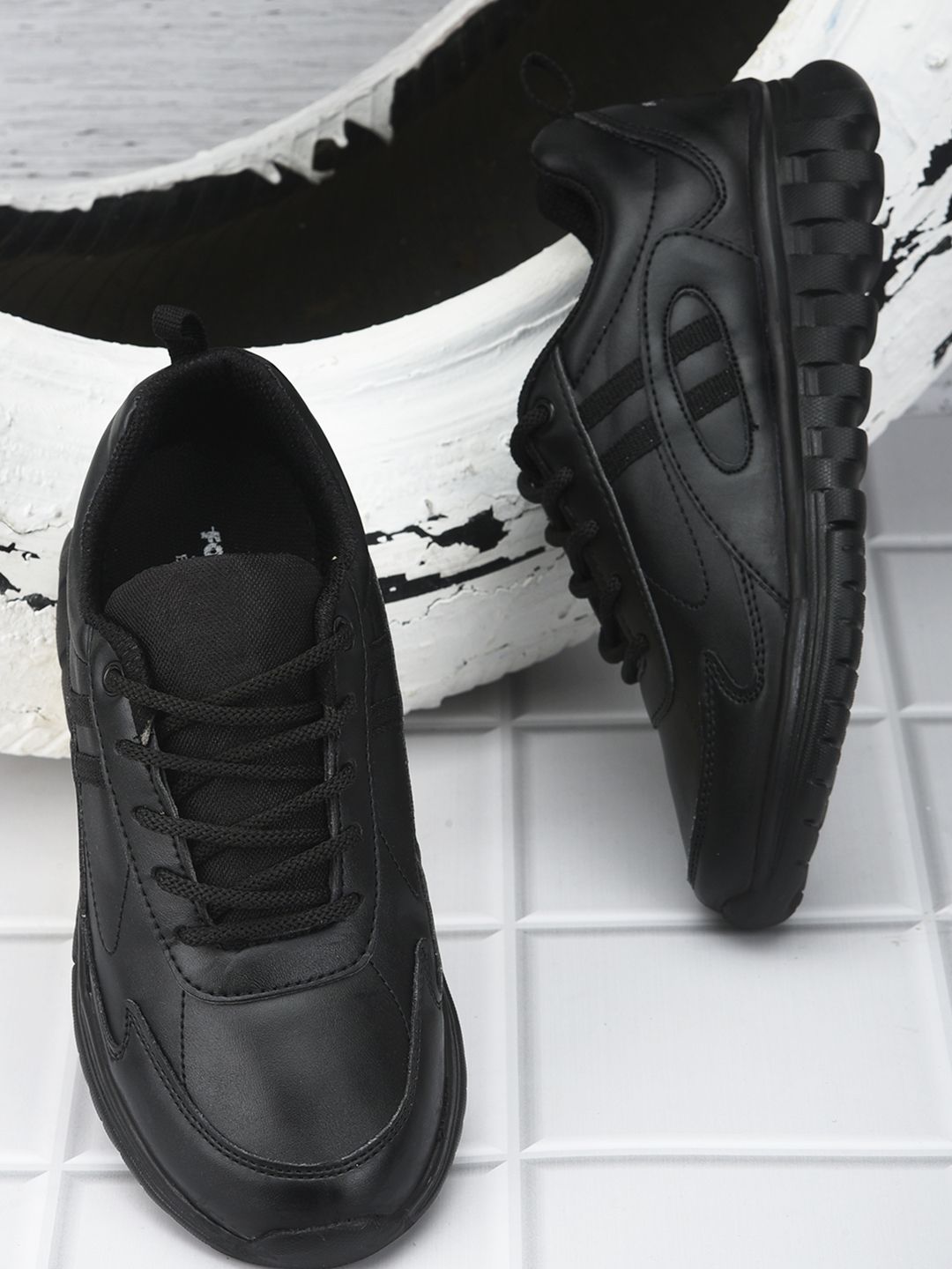 Liberty Kids Lace-Up School Shoes