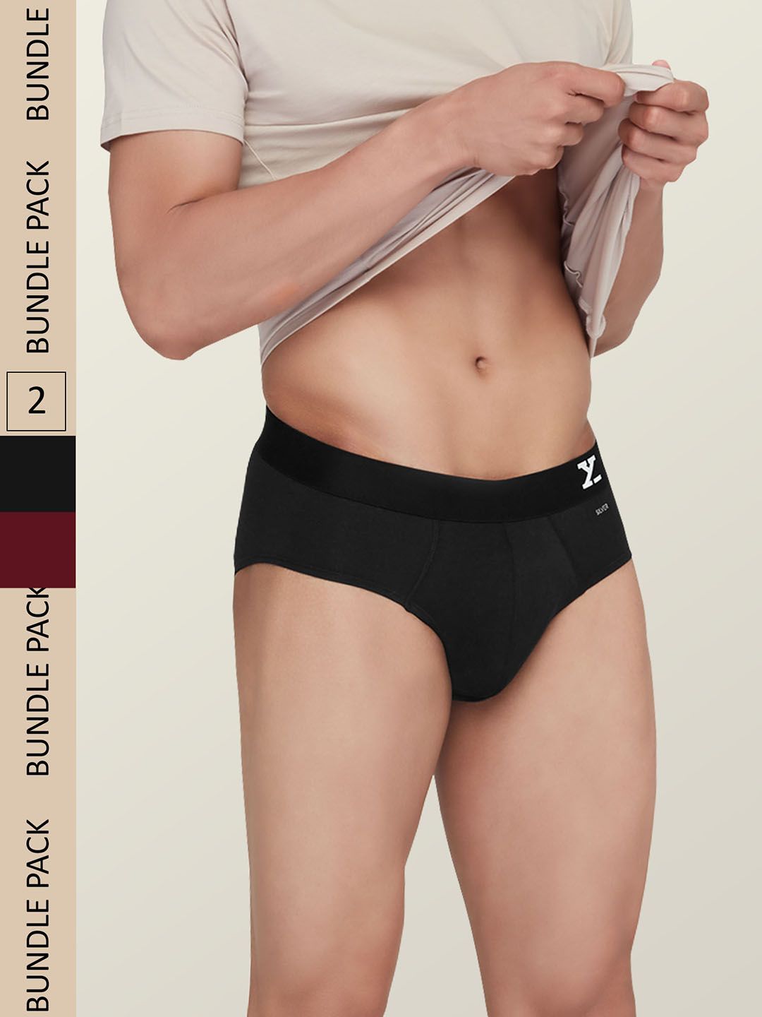 XYXX Men Pack Of 2 Aero Super Combed Cotton Moisture Absorbent Briefs XYBRF2PCKN447-picture-51
