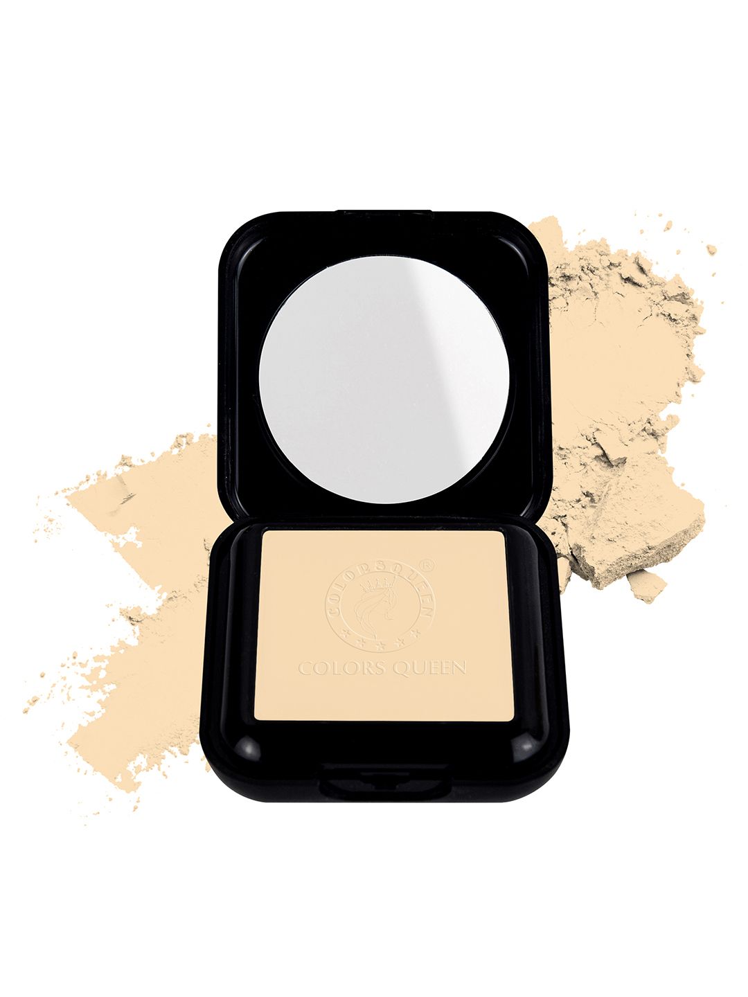 Colors Queen Cream Fit For U Matte Compact Powder 18g - Fair Ivory 02-image-23