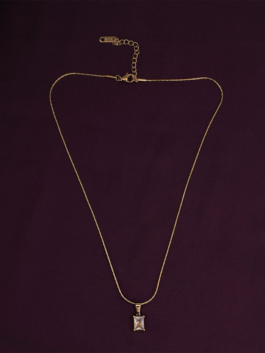 PALMONAS Gold-Plated Silver Necklace-picture-22