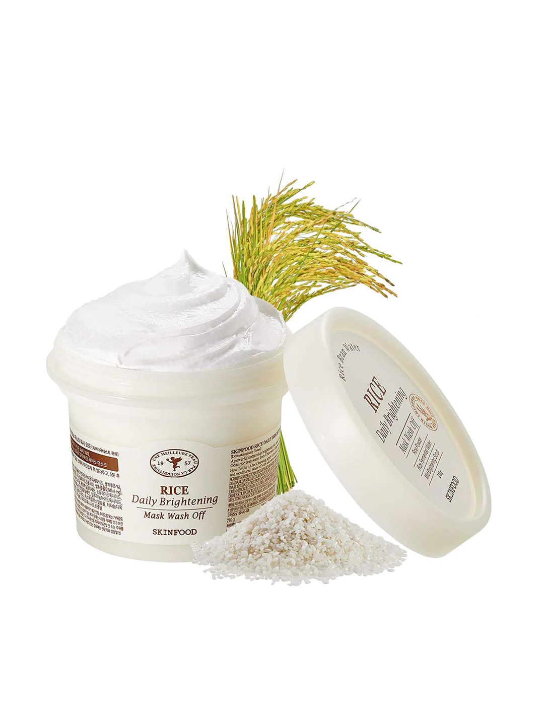 SKINFOOD Rice Daily Brightening Mask Face Wash -210 g-picture-45