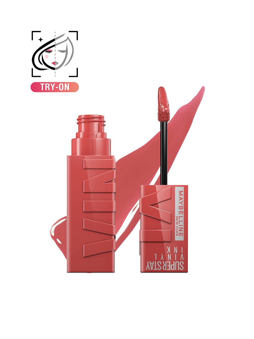 Maybelline New York Superstay Vinyl Ink Liquid Lipstick 4.5ml -  Peachy-picture-50