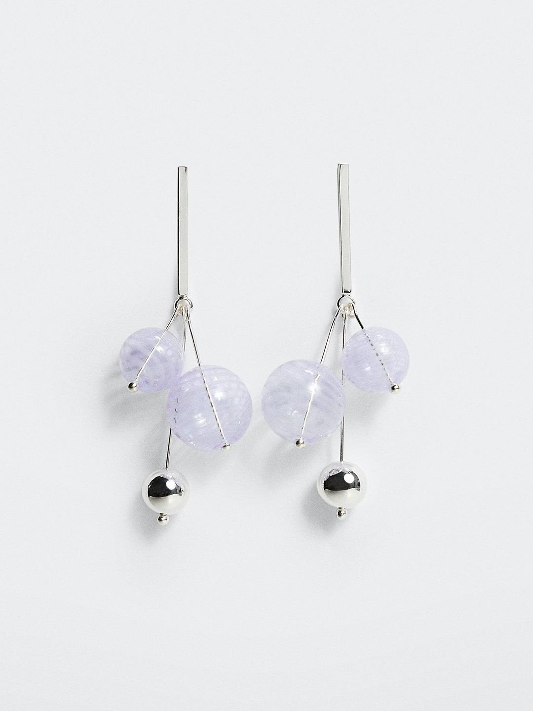 MANGO Circular Drop Earrings-picture-18