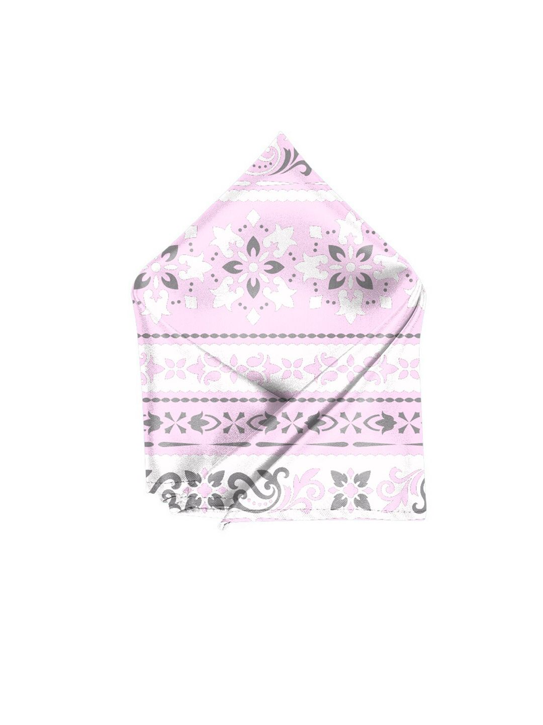 Blacksmith Men Pink & White Printed Pocket Squares-picture-18