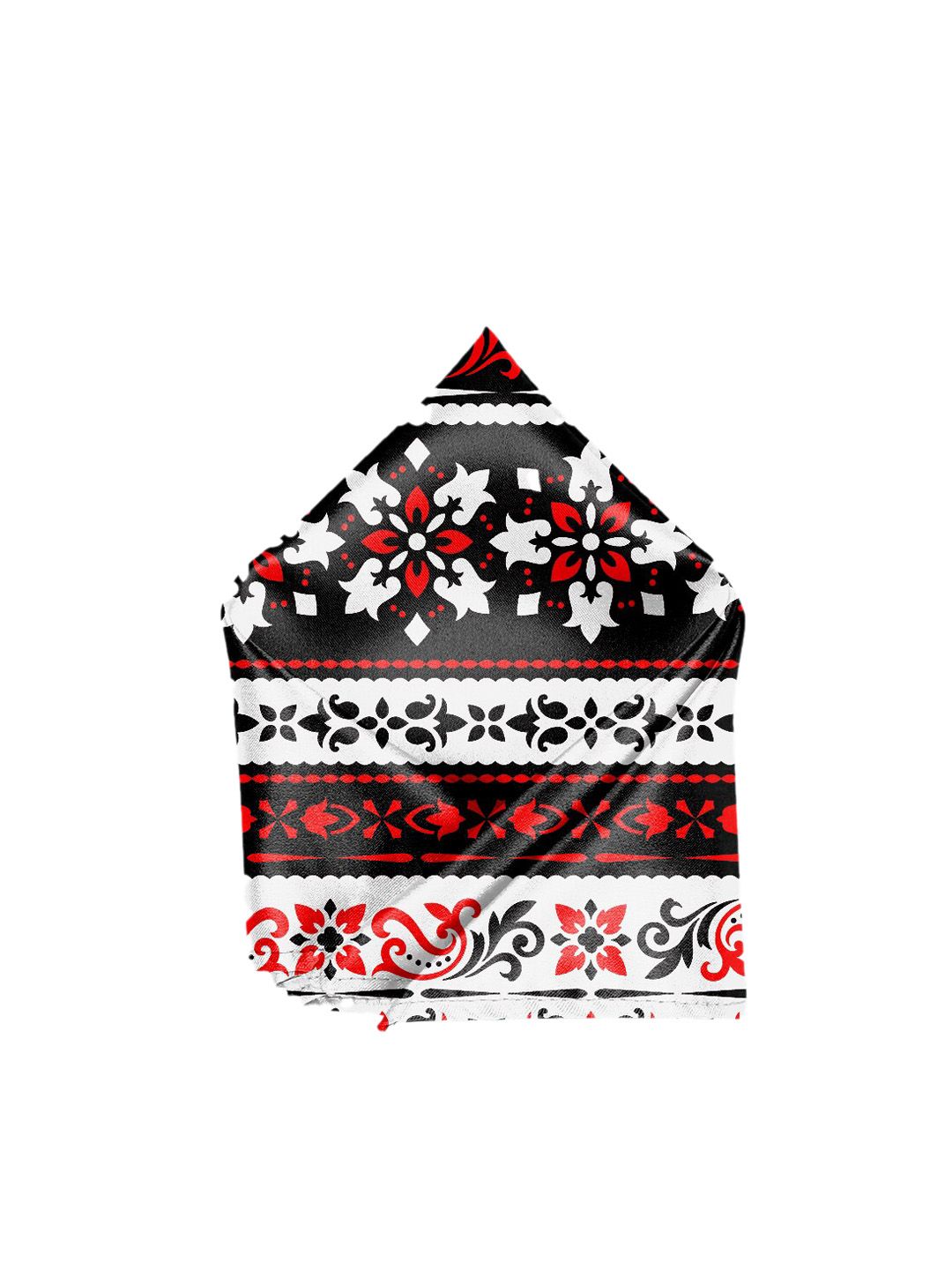 Blacksmith Men Red & White Printed Pocket Squares-picture-12