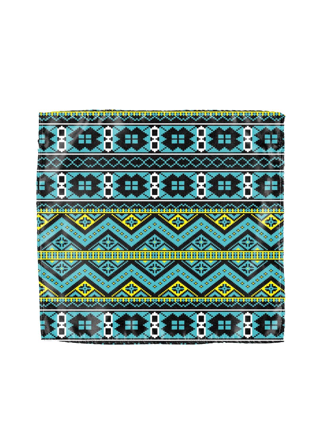 Blacksmith Men Green & Yellow Printed Pocket Squares-picture-17