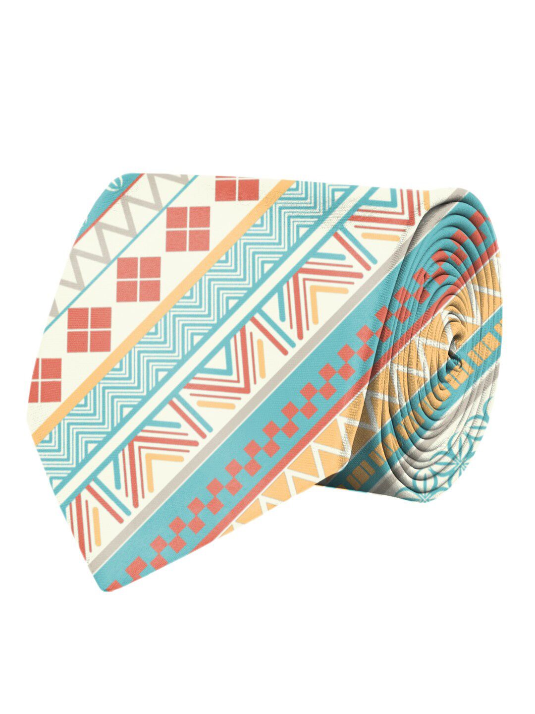 Blacksmith Men Multicoloured Printed Broad Tie-picture-13