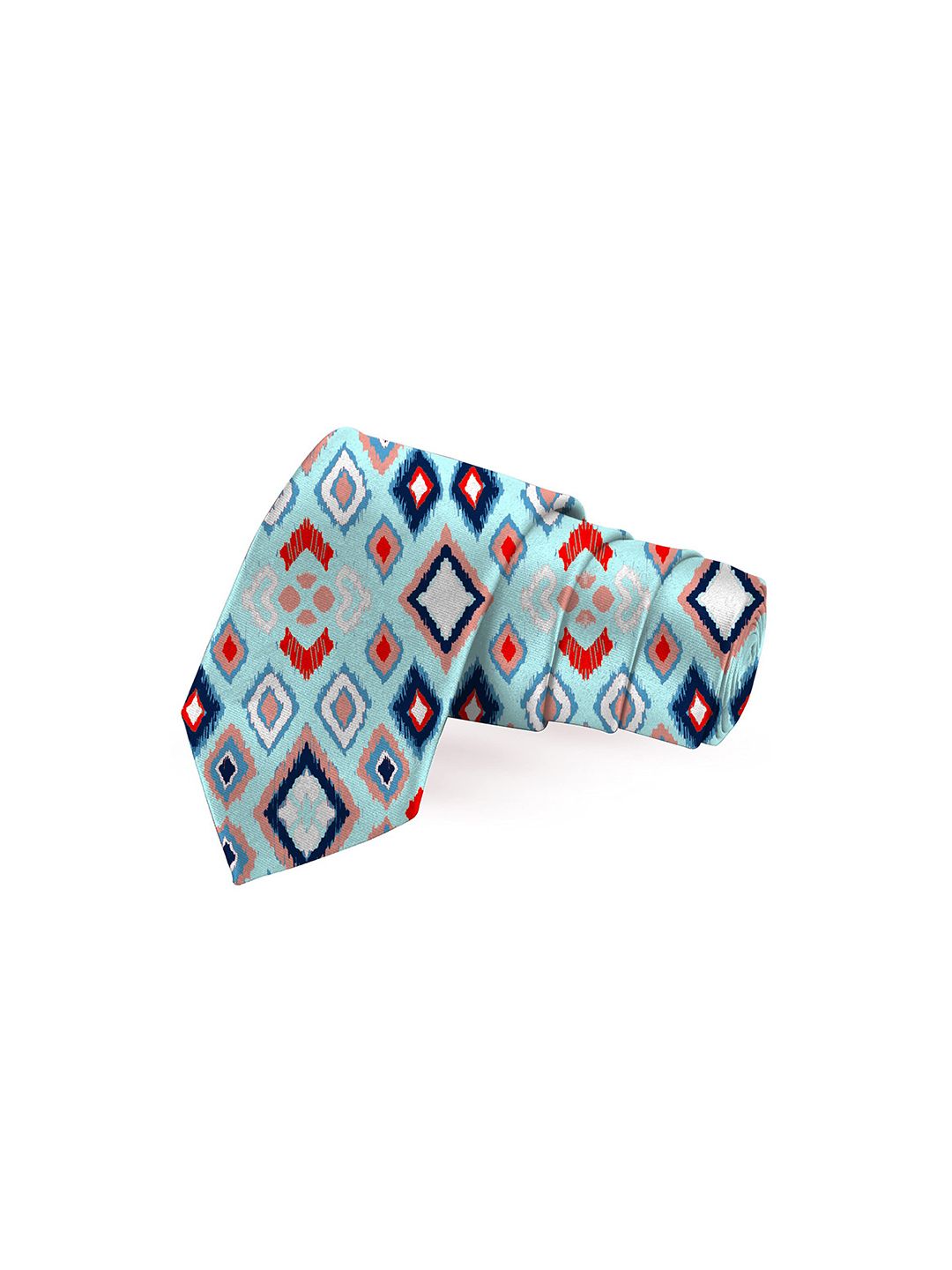 Blacksmith Men Blue & Red Printed Broad Tie-picture-21