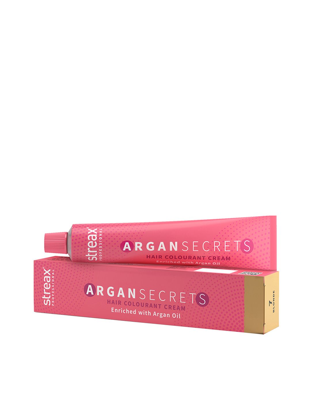 Streax Professional Argan Secret Hair Colourant Cream with Argan Oil 60g - Blonde 7-picture-17