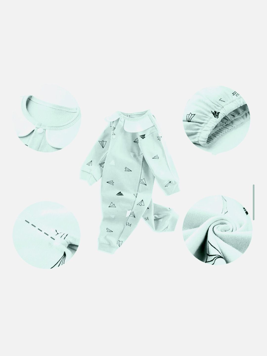Little Surprise Box LLP Infant Green 21 Pcs Baby Apparel Gift Set-picture-11