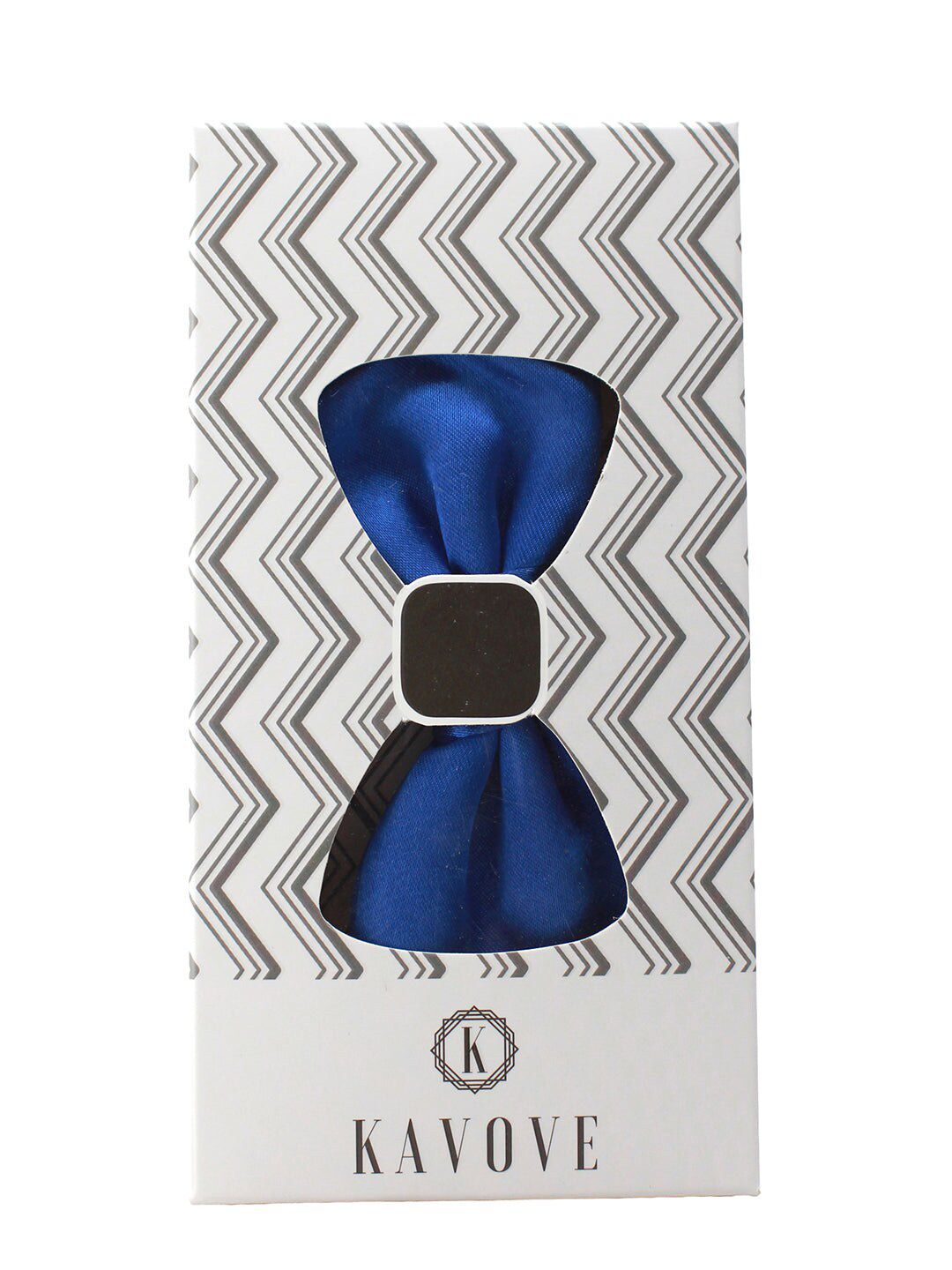 Kavove Unisex Blue Solid  Bow Tie-picture-55