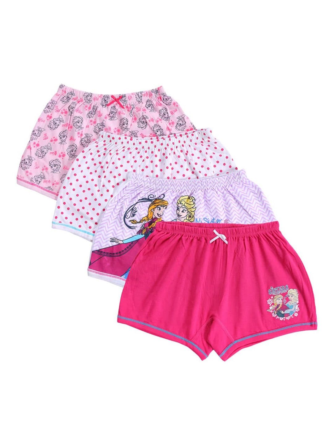Bodycare Kids Infants Girls Pack of 4 Assorted Frozen Cotton Hipster Briefs-picture-39