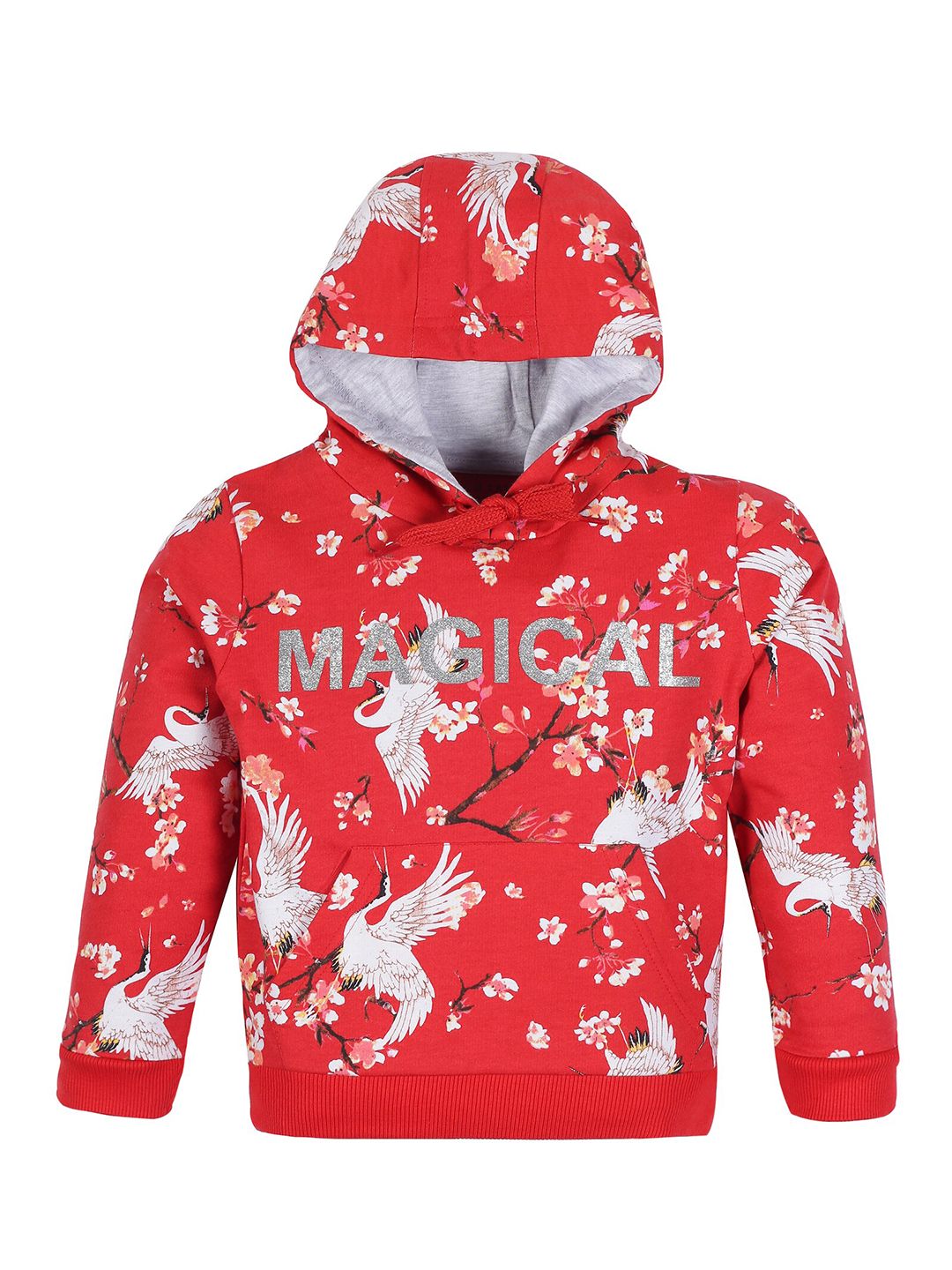 PLUM TREE Girls Red Printed Sweatshirt-picture-17