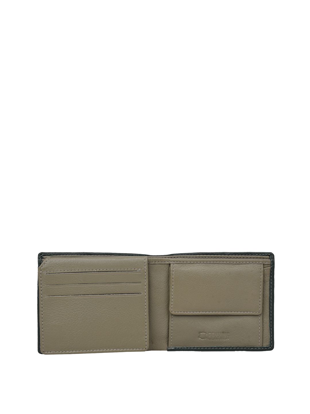  Leather Bifold Credit Crad-ID Billfold Forest Green Mens Wallet  : Clothing, Shoes & Jewelry