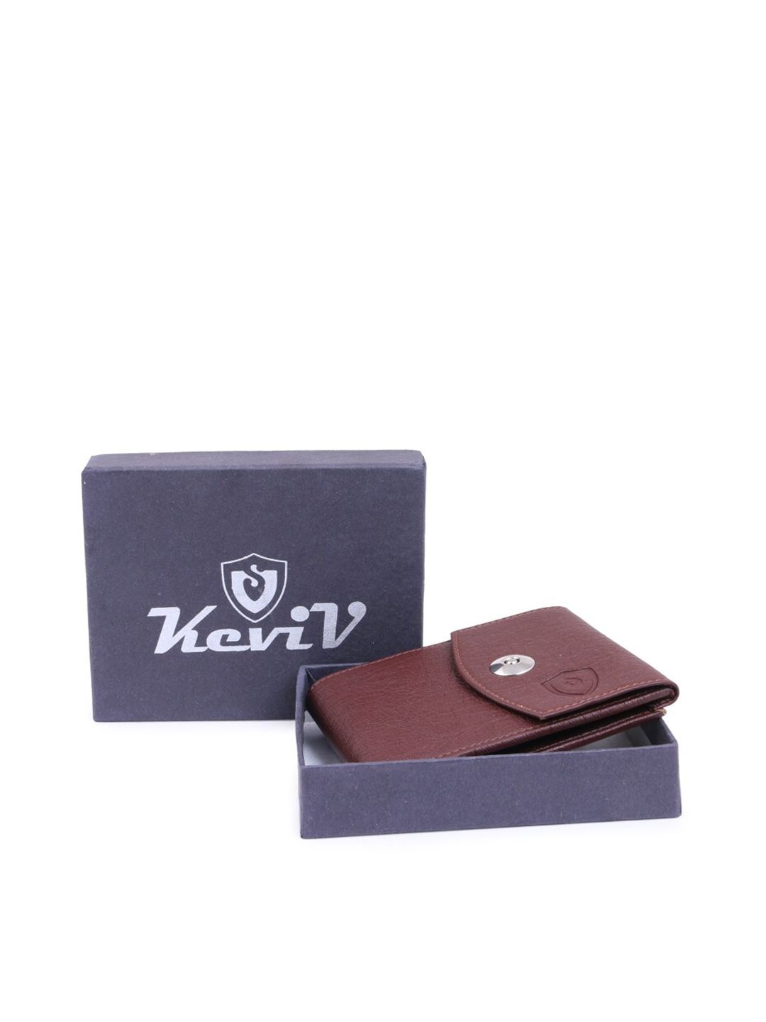 Keviv Men Brown Artificial Leather Two Fold Wallet-picture-54