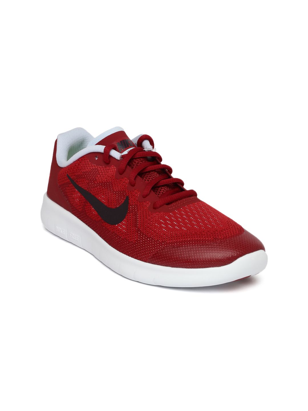 Nike Free Rn Red Running Shoes for Boys in India November, 2018 | PriceHunt