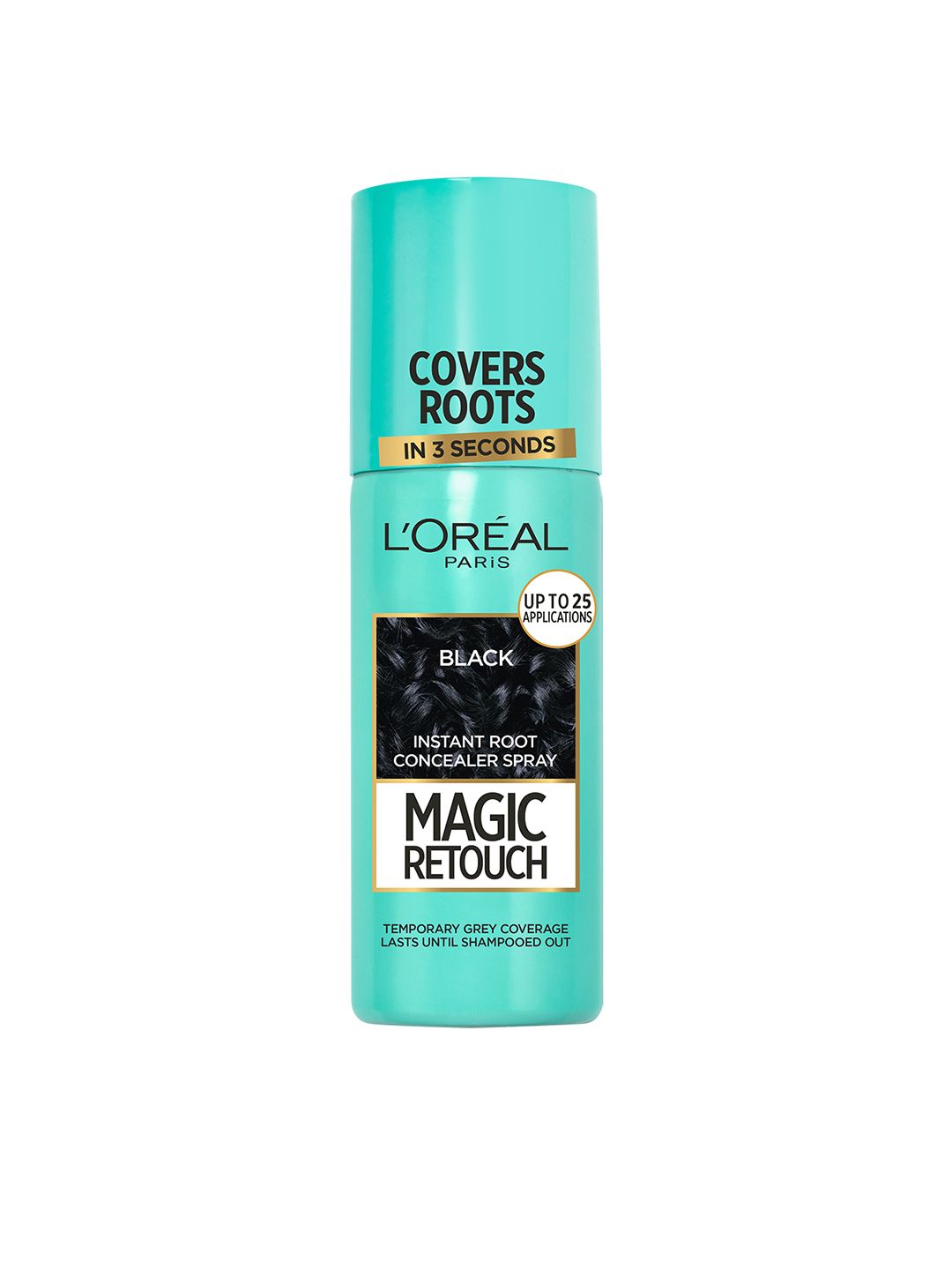 L'Oreal Paris Magic Retouch Instant Root Concealer Spray - Black 75 ml