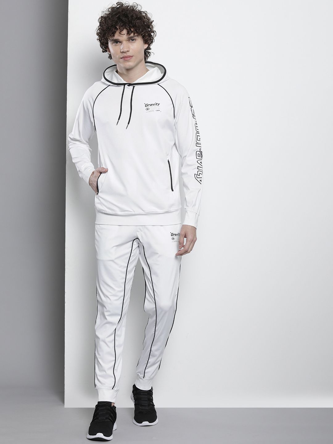 The Indian Garage Co Men Typography Printed Tracksuit-picture-19