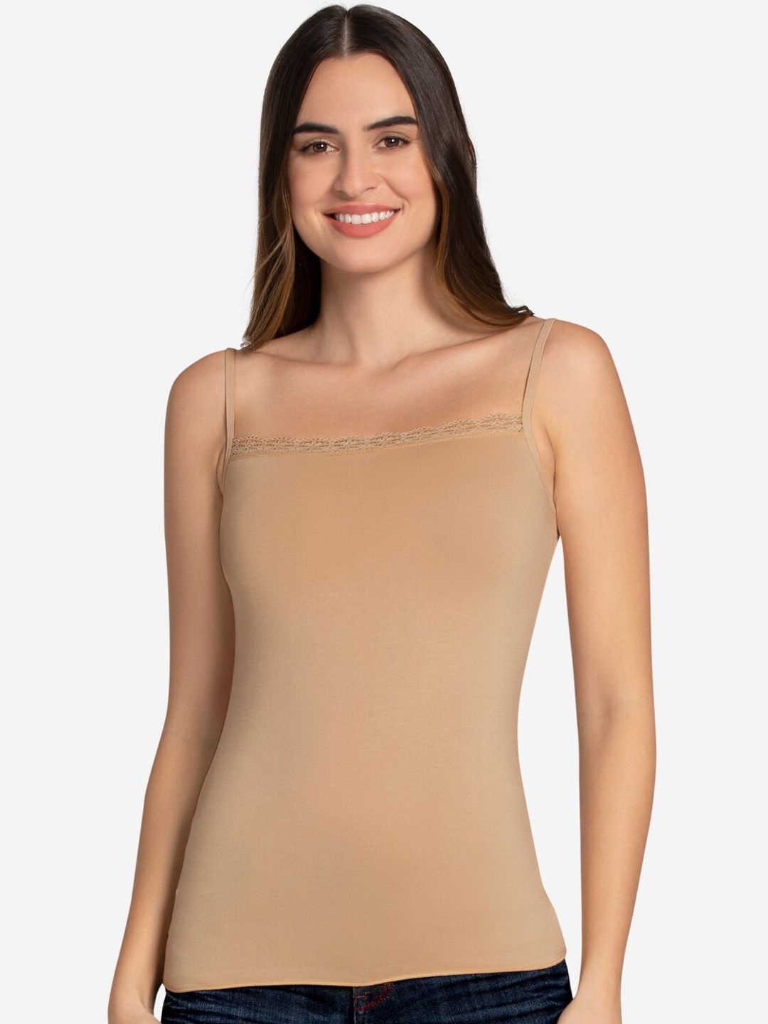 Amante Women Pack Of 2 Solid Camisoles-picture-20