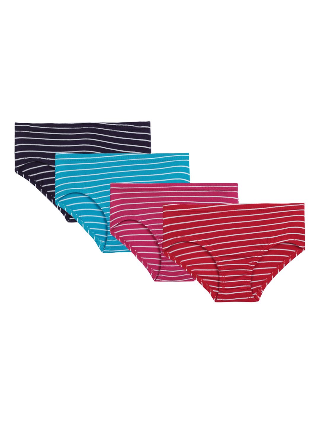 Bodycare Kids Girls Pack Of 6 Assorted Cotton Basic Briefs-picture-31