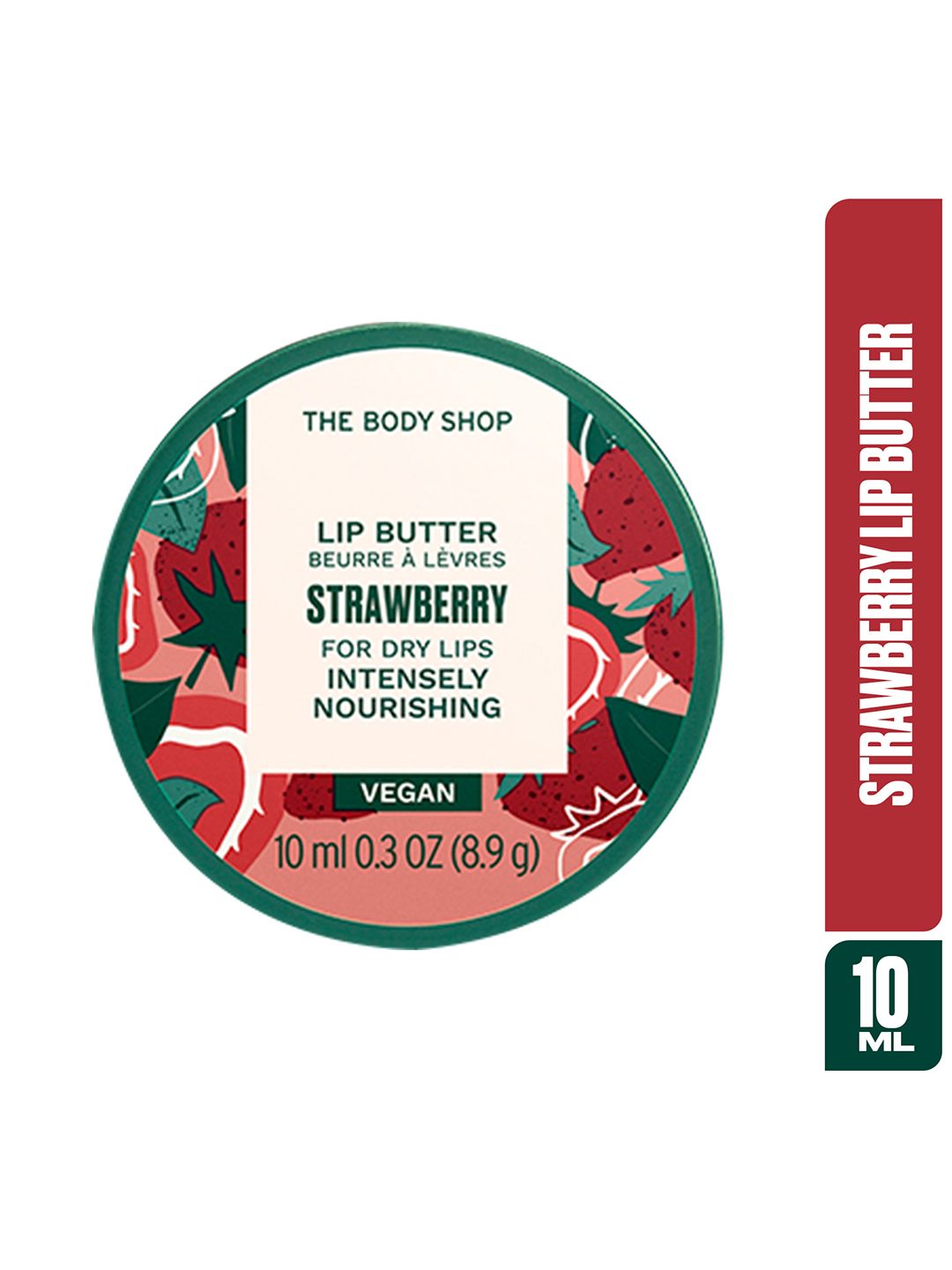 THE BODY SHOP Nude Strawberry Lip Butter 8.5g-picture-41