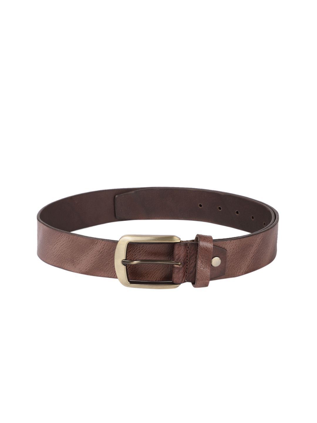 Indian Terrain Men Brown Leather Belt-picture-41