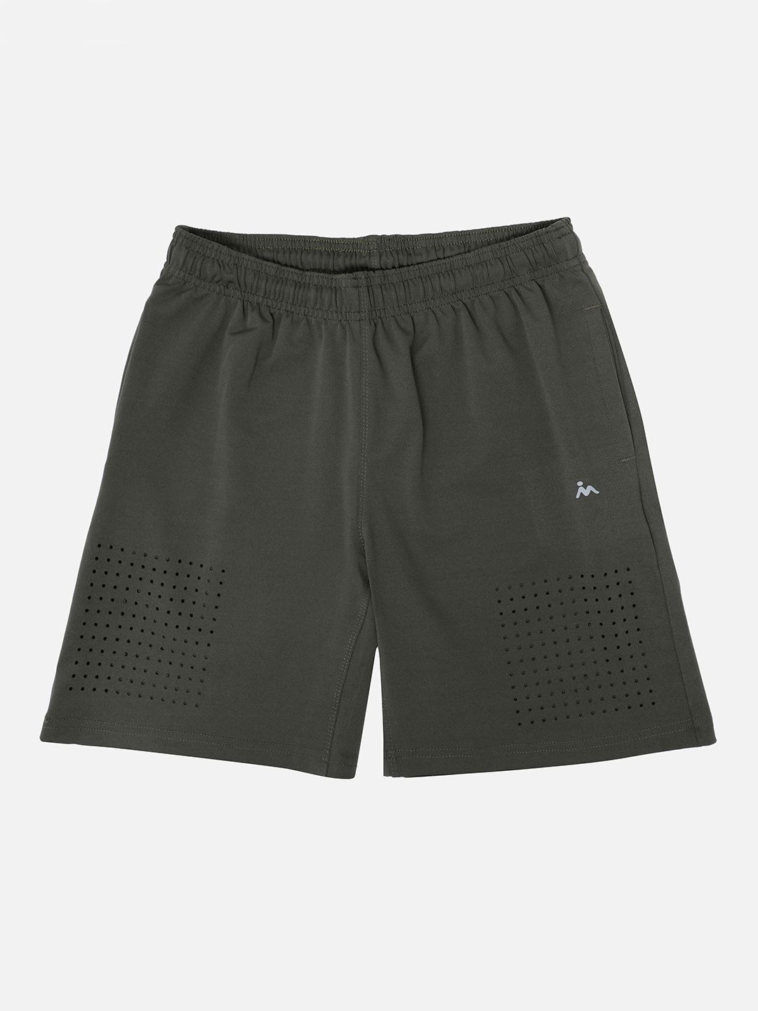 Masculino Latino Boys Olive Green Running Sports Shorts-picture-21