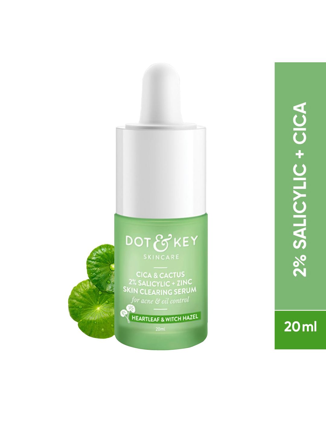 DOT & KEY Cica & Cactus 2% Salicyclic + Zinc Skin Clearing Serum with Heartleaf - 20 ml-picture-10