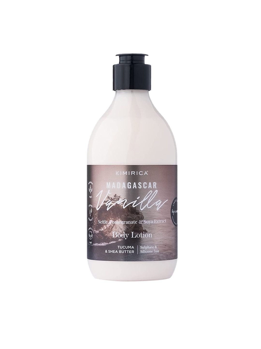 Kimirica Unisex Madagascar Vanilla with Tucuma & Shea Butter Body Lotion 300ml-image-0