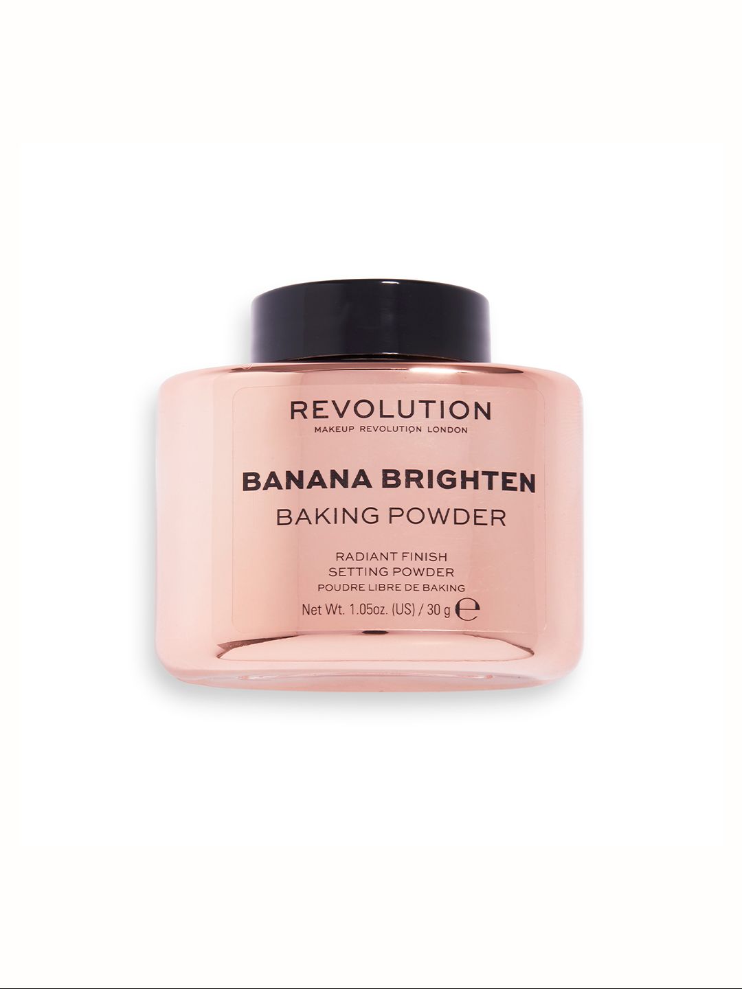 Makeup Revolution London Radiant Finish Setting Loose Baking Powder 30 g - Banana Brighten-picture-34