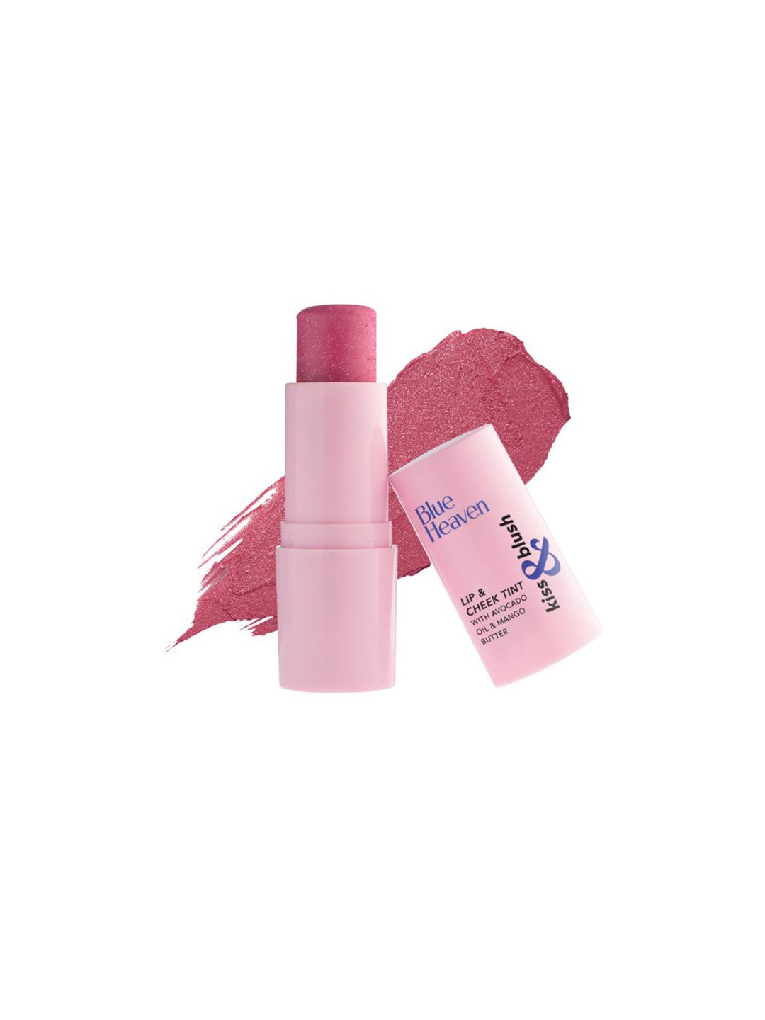 Blue Heaven Kiss & Blush Lip & Cheek Tint with Avocado Oil 8.5 g - Rosy Dusk-image-47