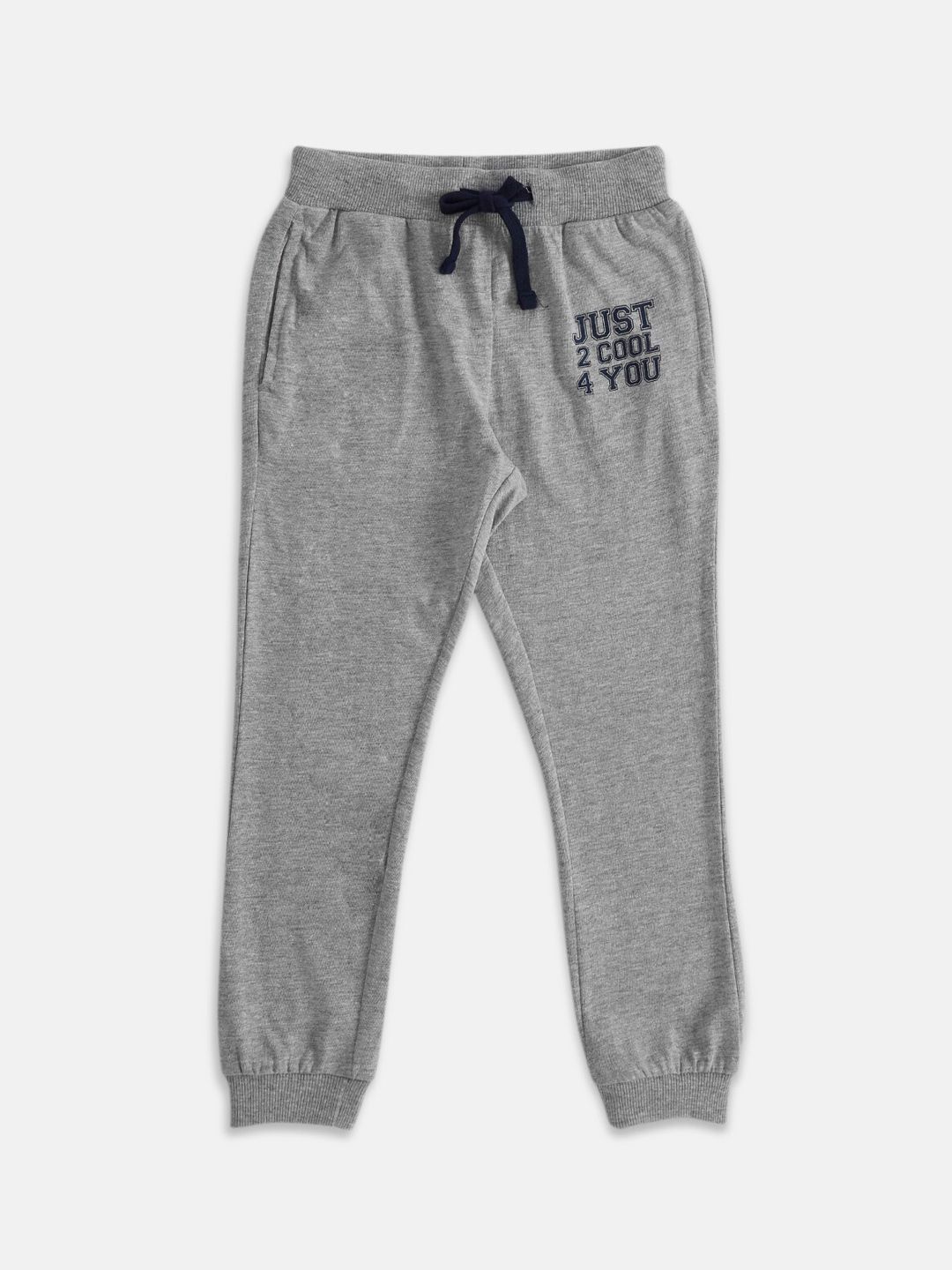 Pantaloons Junior Boys Grey Solid Cotton Jogger-picture-17