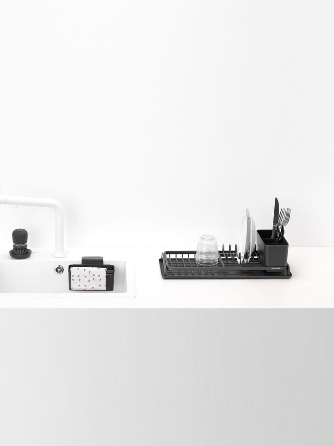 Brabantia Grey 4 Pieces Dish Washing & Drying Rack Organisers-picture-40