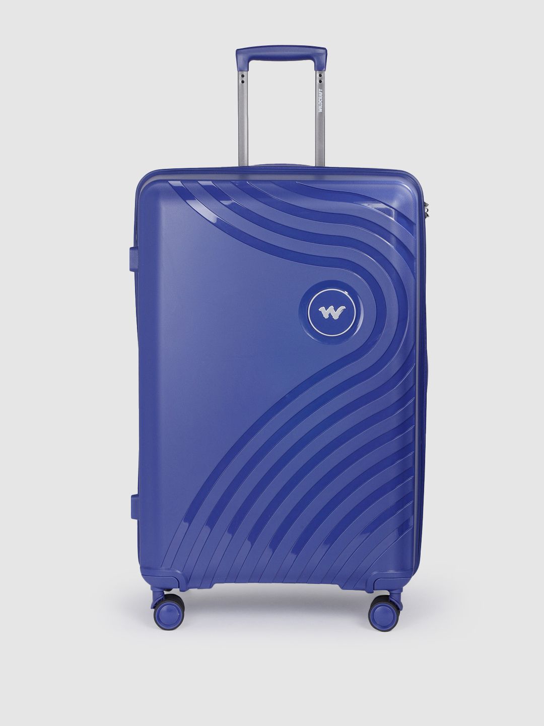 Wildcraft Onyx Textured Large Trolley Suitcase