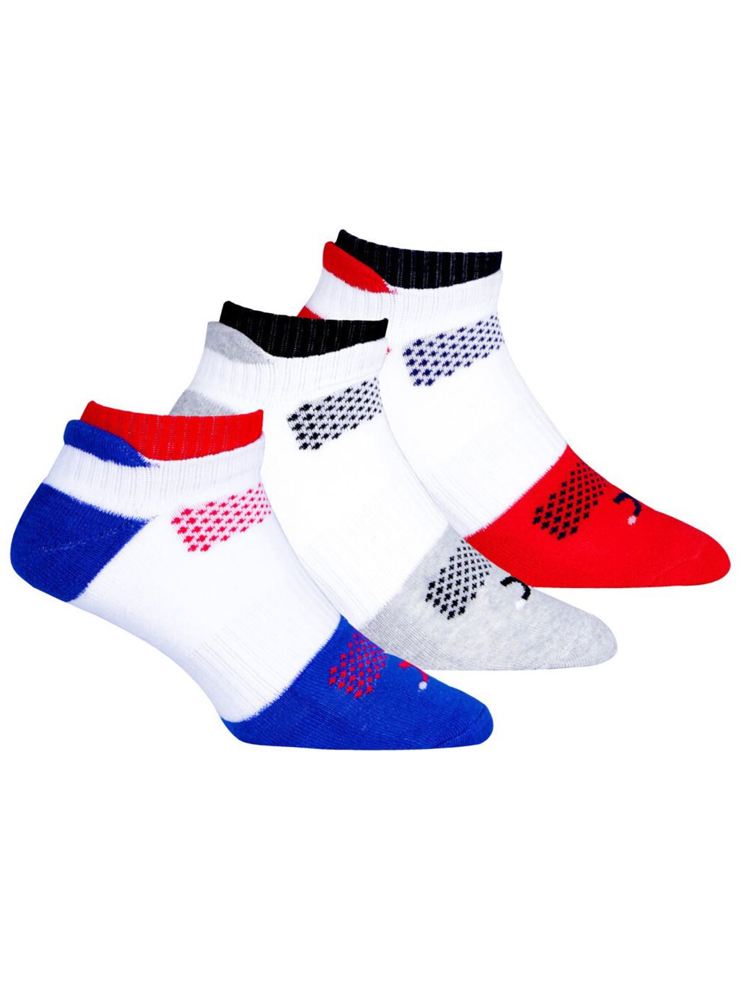 RC. ROYAL CLASS Men Pack Of 3 Colourblocked Ankle Length Socks-picture-21