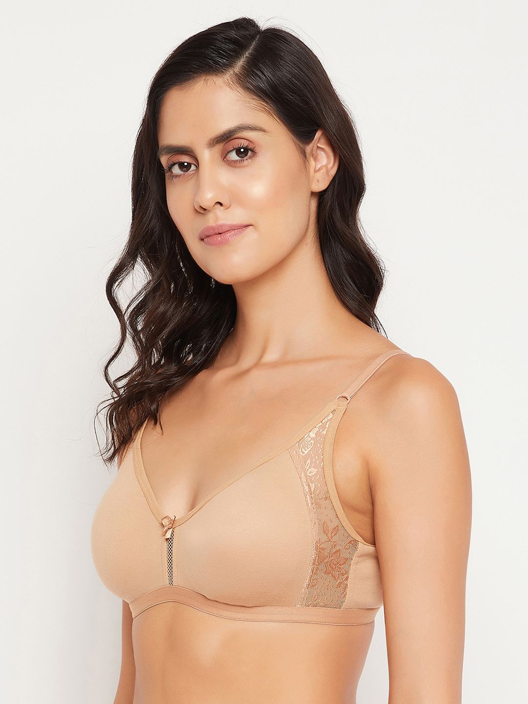 Buy Nykd by Nykaa Shape up encircled bra with Full coverage - Sand