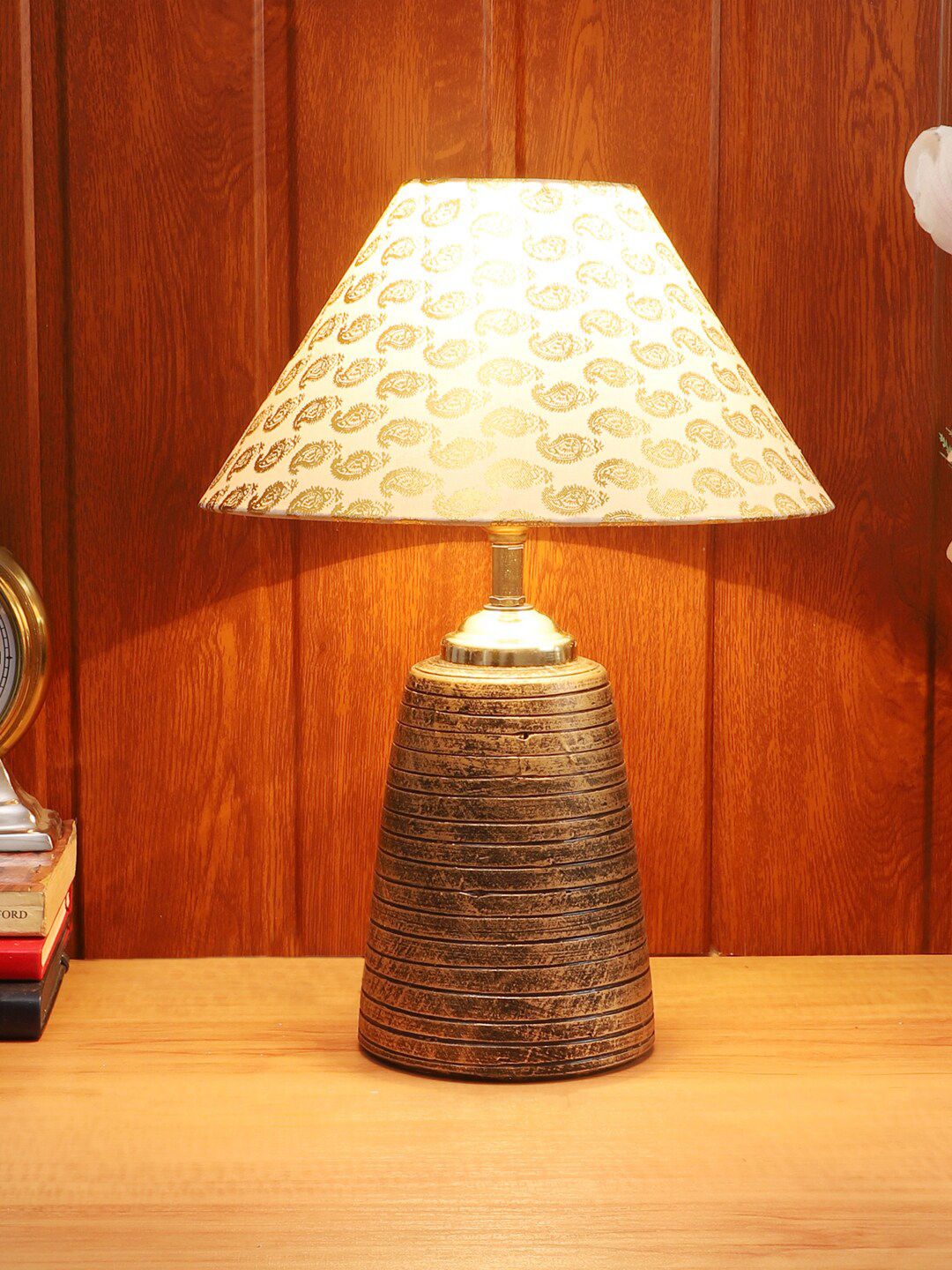 Foziq Black Printed Table Lamps-picture-39
