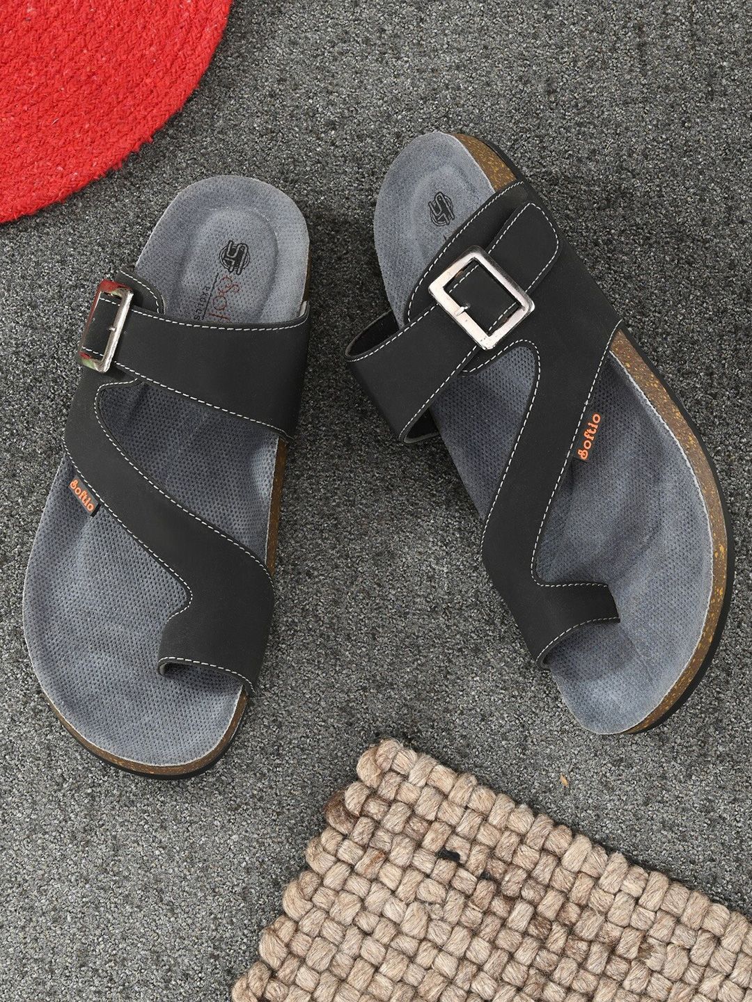 SOFTIO Men Black Slip-On-picture-54